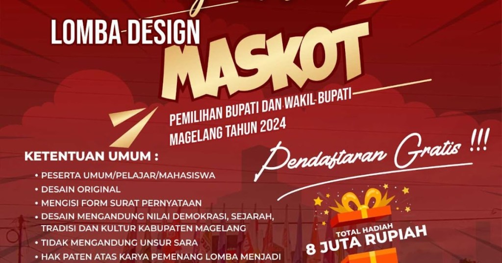 Jelang Tahapan Pilkada 2024, KPU Kabupaten Magelang Gelar Lomba Maskot