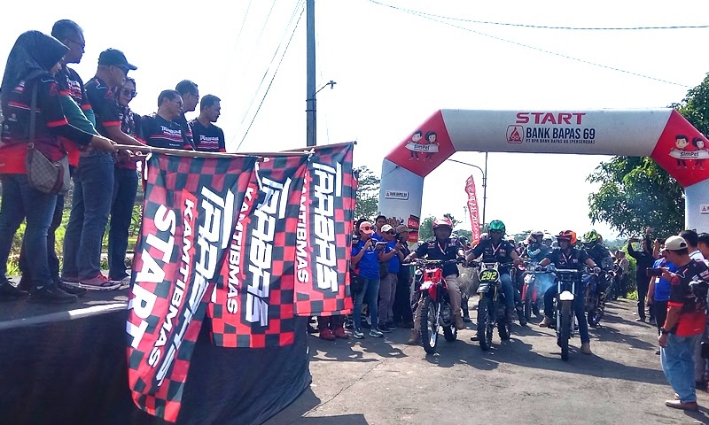 800 Penggemar Motorcros Berbagai Daerah Ikuti Trabas Kamtibmas di&nbsp;Bandongan