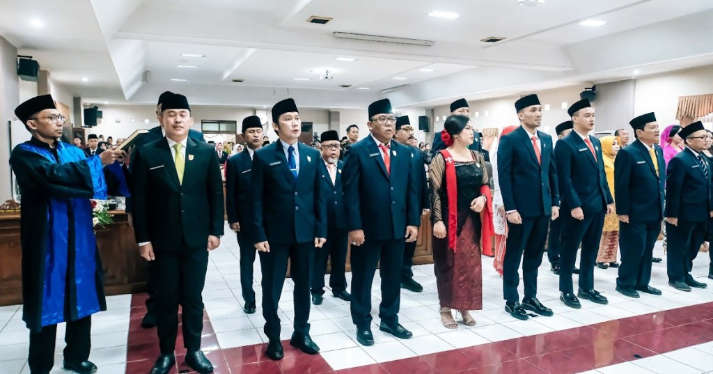 25 Anggota DPRD Kota Magelang Periode 2024-2029 Resmi Ucap Sumpah&nbsp;Janji